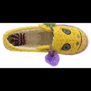Tigerbear Republik Animal Pom Slippers Shoes Sz 7